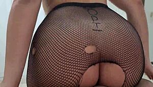 hermosa latina little cake69 sucks then rides reverse cowgirl for creampie