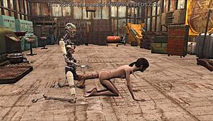 elie gets big anal fucked by synth in fallout 4