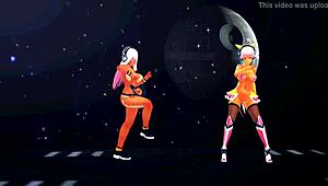 Half-Naked Girls Dancing And Singing In Yoiyoi Kokon