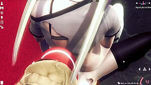 I feel amazing friction during Japanese massage handjob