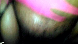 ebony interracial couple enjoys creampie fun 😍