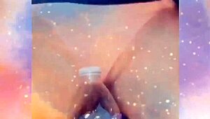 Hot Pink Thong Tanned Pussy Shaking It First Thing In The Morning For You