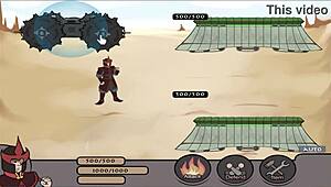 In this anime game, the four elements trainer continues the love story in book 2 part 3.