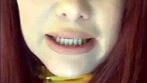 i'm marcy diamond, squirting all over like a foutain in redhead milf scene.