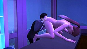 lucifer morningstar fucks detective chloe decker in 3d hentai.