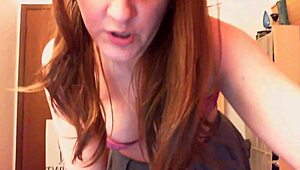 Milf in stockings has squirting orgasm