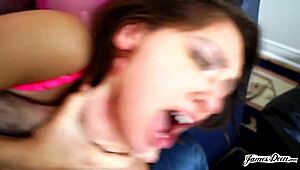 Nerdy girls Sara Luvv and April O'Neil turn into sluts