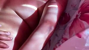 her first time anal experience unfolds