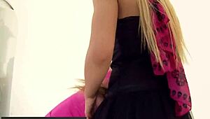 Oral Loving Lesbians Wrestling Hard Before Hot 69 Action