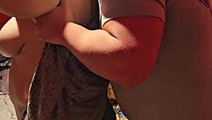 Boldly Eating Her Ass And Pussy From The Back, Creating Gaping Holes