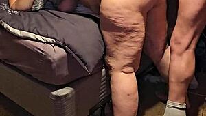 Boldly Eating Her Ass And Pussy From The Back, Creating Gaping Holes