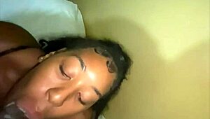 Her man called during our intense sucking session. With monster BBC.