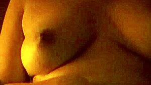 Horny petite slut masturbates intensely and cums loudly in close-up