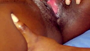 Cassidy Cash and Lisa Rivera lick Poizon Ivy's pussy in hot lesbian threesome.