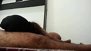 Fucking Indian Wife's Wet Pussy In A Passionate Sex Session