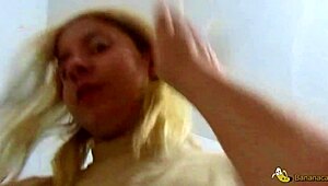 Is that teen having sex on the table?