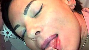 Wife In Stockings Gets Creampie