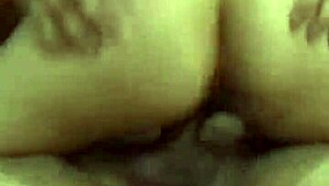 massaging my rich wife's oiled big ass, sloppy blowjob, riding to creampie