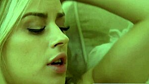 Horny Blonde Teen Anna Clair Clouds Haley Spades Eating Shaved Pussies