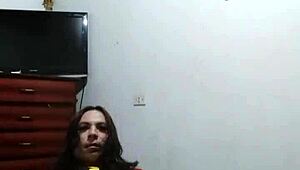 Wow, this hot travesti is driving me wild with intense anal action! 😍