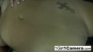 sexy vannah sterling alone with her camera