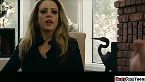 Hot Carmen gets banged by U James in steamy action