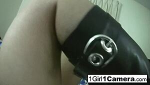 sexy vannah sterling alone with her camera