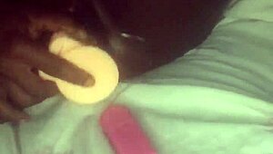 Dildo Riding Pussy And Anal Until Creampie In Assfucking Session