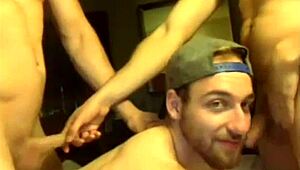 Group of gay boys hanging out together