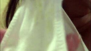 I Watched The Brunette Undress Revealing Dirty Panties