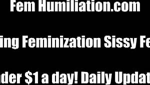 Imagine How You Look as a Sissy Girl in Bisexual Femdom BDSM