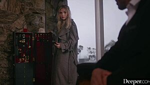 Tiny 18+ sub lika endures deepthroat, gagging, choking, and hard fucking in spooning, missionary, and bent over positions