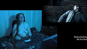 Voluptuous BBW explores Alan Wake's world in the nude