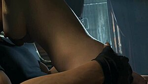 Ashley feels deep pleasure giving a blowjob and riding in cowgirl and doggystyle.