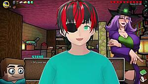 Witch Got Cake Hornycraft Riding Big Tits Milf Ass