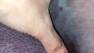 fingering her wet pussy until she cums