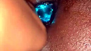 fingering her wet pussy until she cums