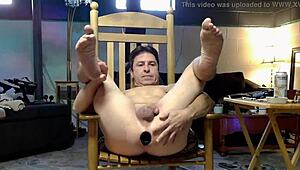 Horny Gay Man Experiences Intense Anal Gaping And Prolapsing Rosebud Using Kinky Toys For Assfucking And Masturbation