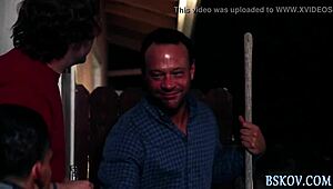 jessie andrews sucking hard in wild teen threesome wow