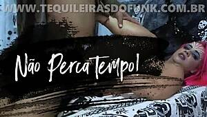 Wow, Débora Fantine rocks that sexy Brazilian crossdressing for Halloween!