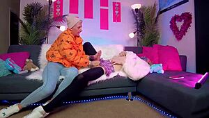 Want a handjob from this blonde sissy boy?