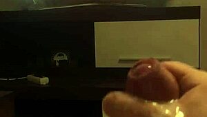 Victoria June Delivers Intense Handjob Leading to Explosive Cumshot on Her Pussy