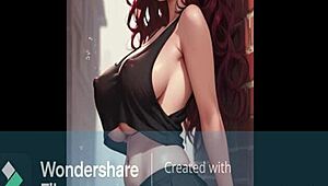 Continuing to worship the princess's tits in part two