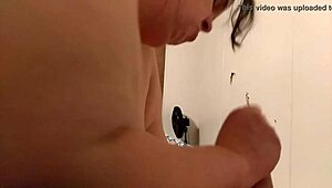 amber crider spits on cock showing off her fat ass