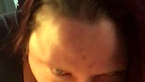 Super Sloppy Blowjob! Messy Cumshot On Redhead BBW Viviandimondbbw