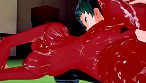 meru the succubus gets fucked by two guys