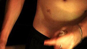 Wonder Glory Hole Sparks Wild Twink Blowjob Action in Secret Spot