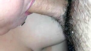 Intense deepthroat blowjob from my gordibuena girlfriend, sucking cock hard.