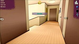 Man, my step sis Summer gave me a handjob in that hentai game, I couldn’t hold the cumshot, oops!