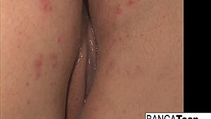 Hot Teen 18+ Gets Black Cock